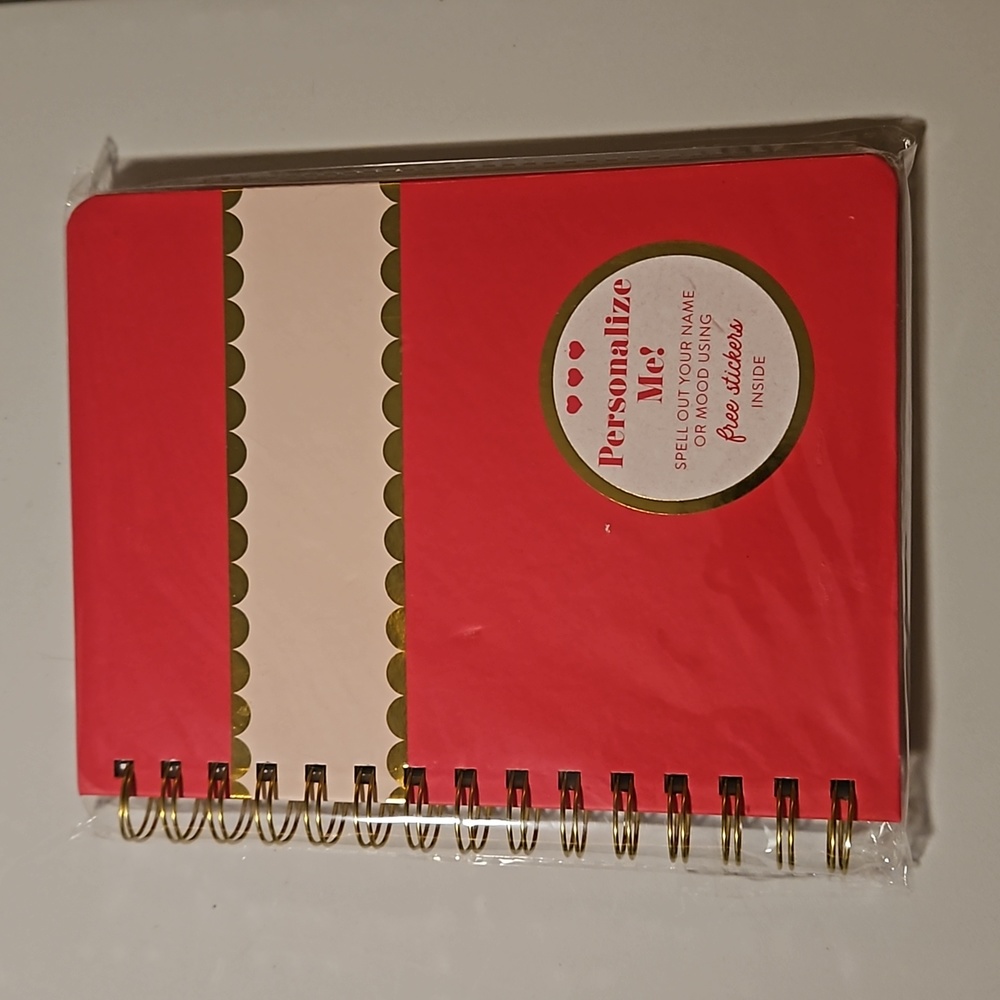 Hot pink journal